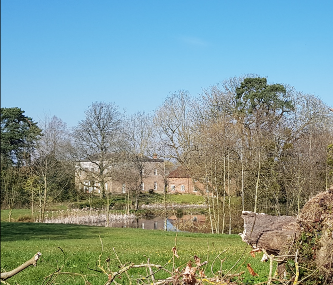 Coulston House in winter